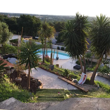 Lejlighed Charmant Rez De Avec Vue Imprenable Et Piscine Monte (Corsica)