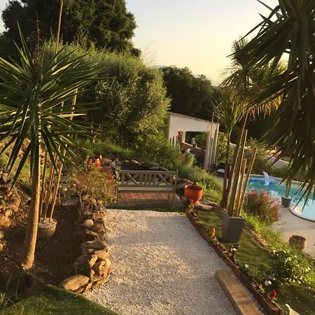Charmant Rez De Avec Vue Imprenable Et Piscine Lejlighed Monte (Corsica)